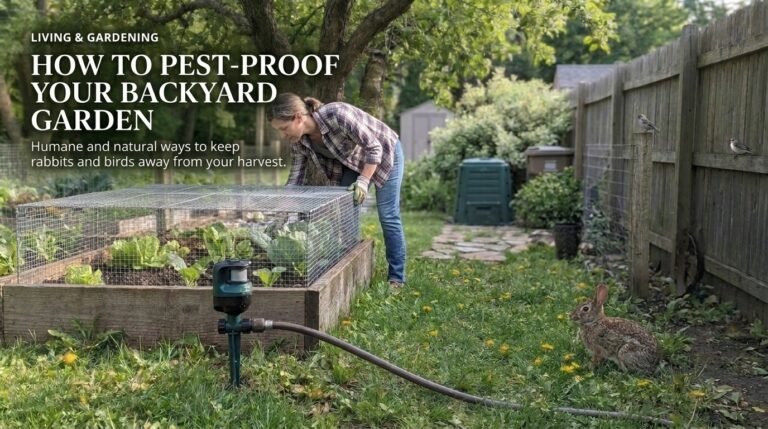 How to Keep Wild Animals Away From Your Garden Humanely